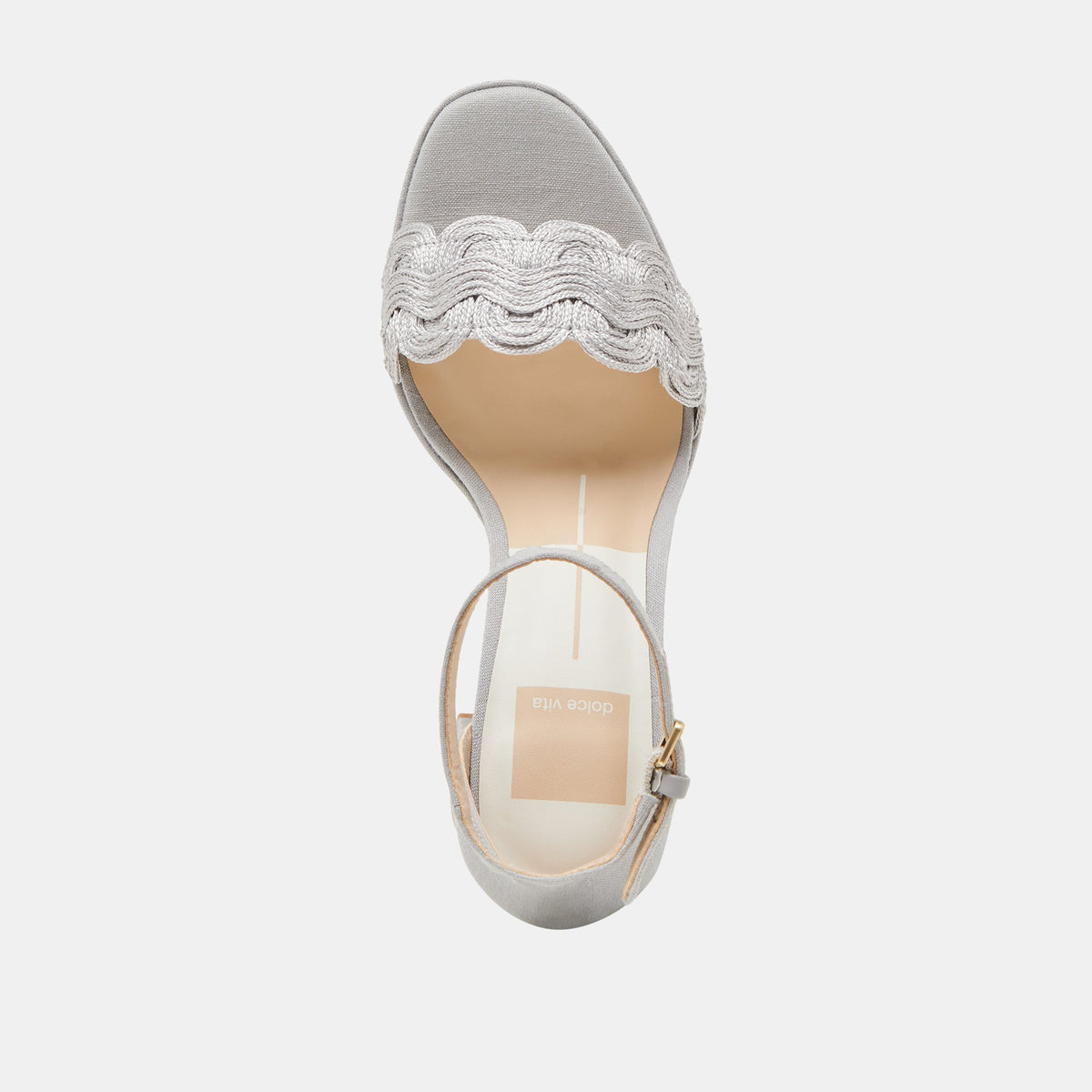 Dolce Vita SHOES PELTIN HEELS GREY WOVEN RAFFIA
 – Dolce Vita