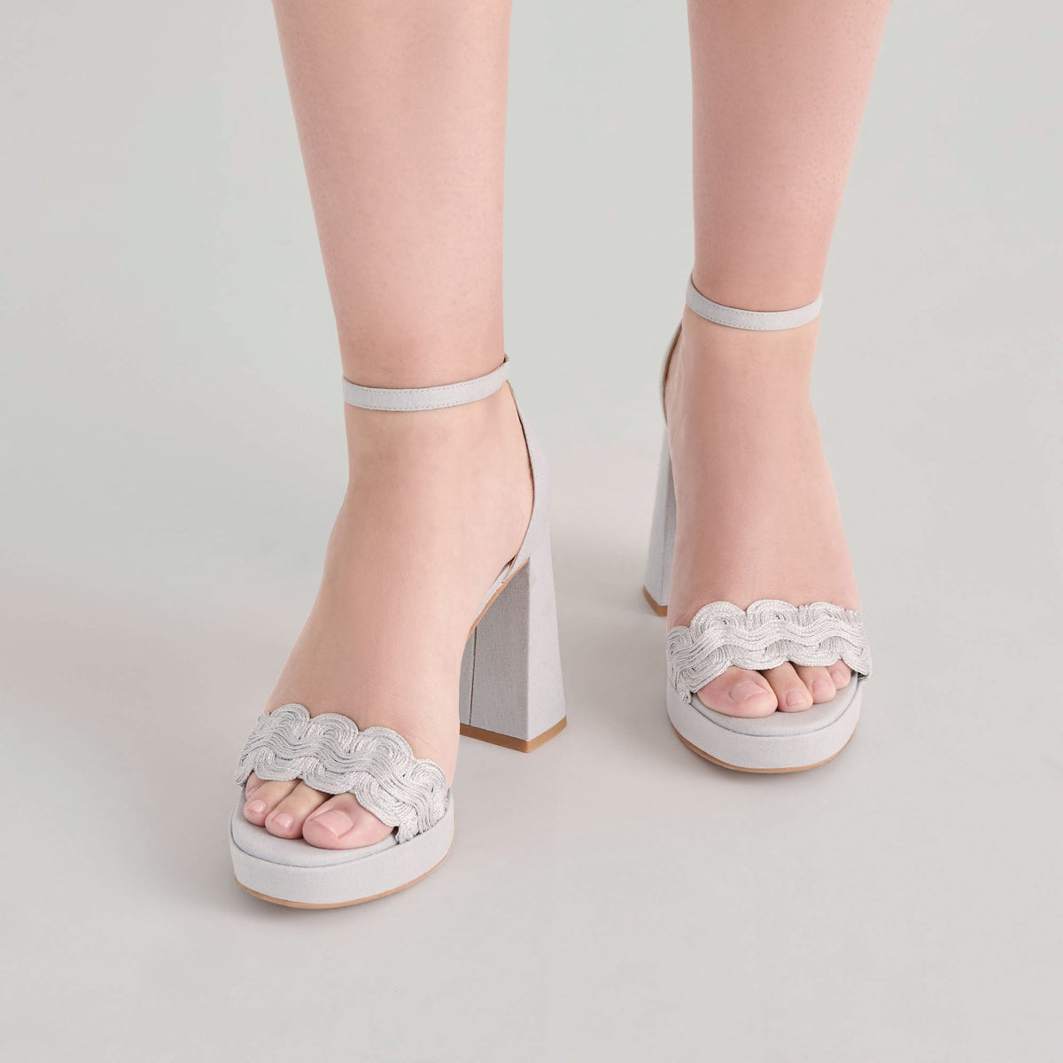 Dolce Vita SHOES PELTIN HEELS GREY WOVEN RAFFIA
 – Dolce Vita