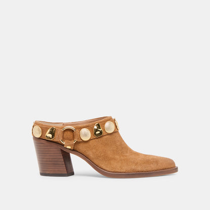 Dolce Vita SHOES Kanyon Brown Suede Heels