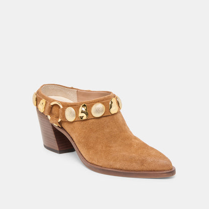 Dolce Vita SHOES Kanyon Brown Suede Heels