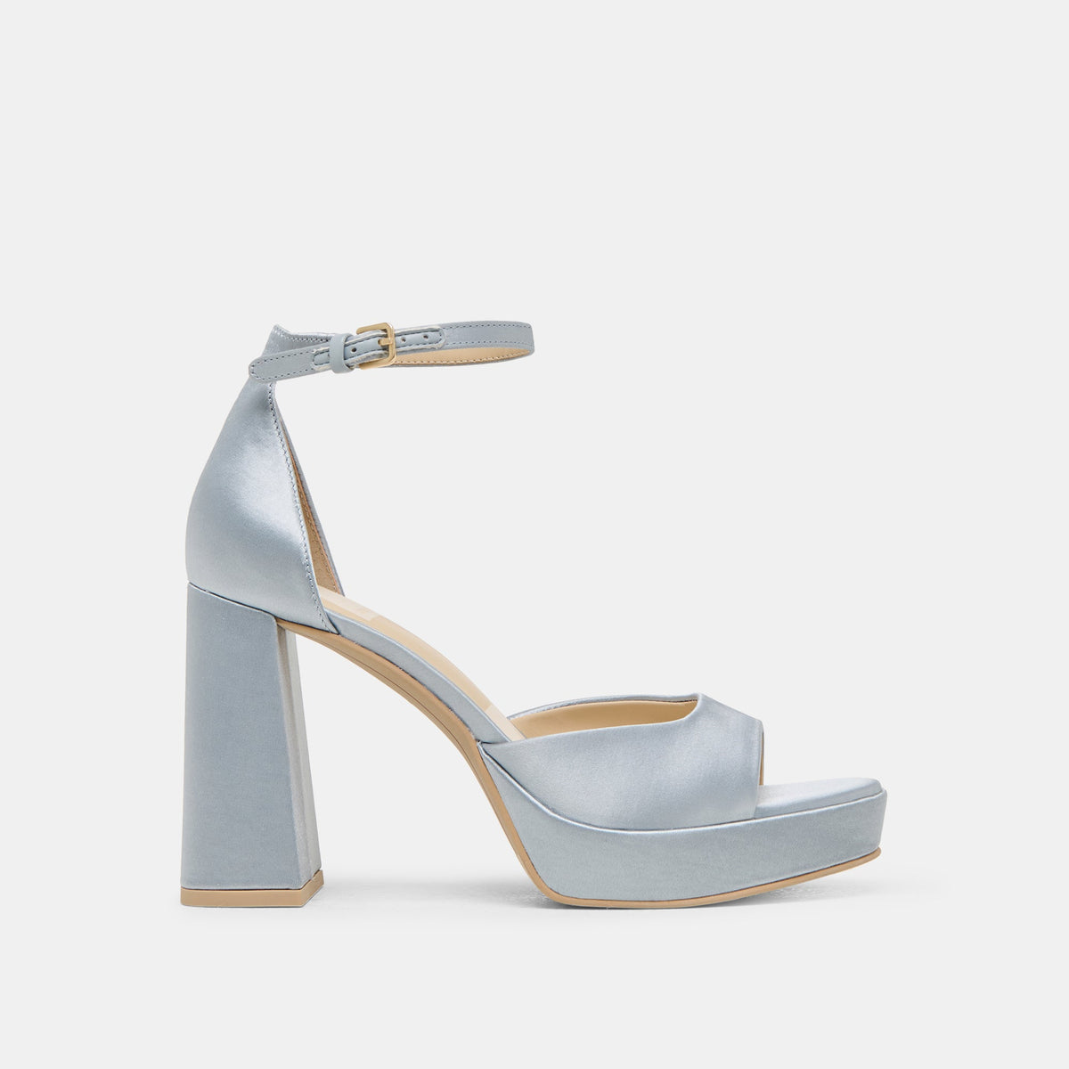 Dolce Vita SHOES PANDRO HEELS LIGHT BLUE SATIN
 – Dolce Vita