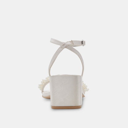 Dolce Vita SHOES ZALIMA HEELS VANILLA PEARLS
 – Dolce Vita