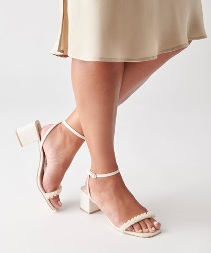 Dolce Vita SHOES ZALIMA HEELS VANILLA PEARLS
 – Dolce Vita