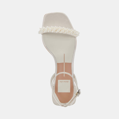 Dolce Vita SHOES ZALIMA HEELS VANILLA PEARLS
 – Dolce Vita