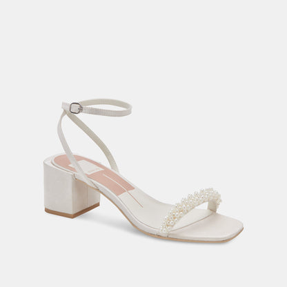 Dolce Vita SHOES ZALIMA HEELS VANILLA PEARLS
 – Dolce Vita