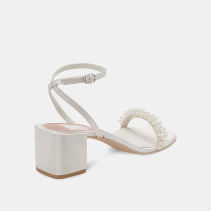 Dolce Vita SHOES ZALIMA HEELS VANILLA PEARLS
 – Dolce Vita