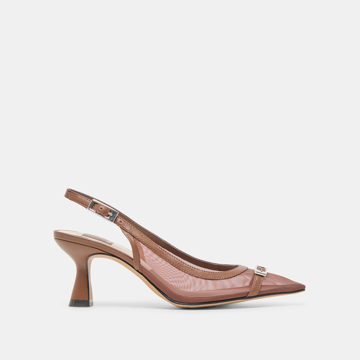 Dolce Vita SHOES Lorine Espresso Mesh Heels