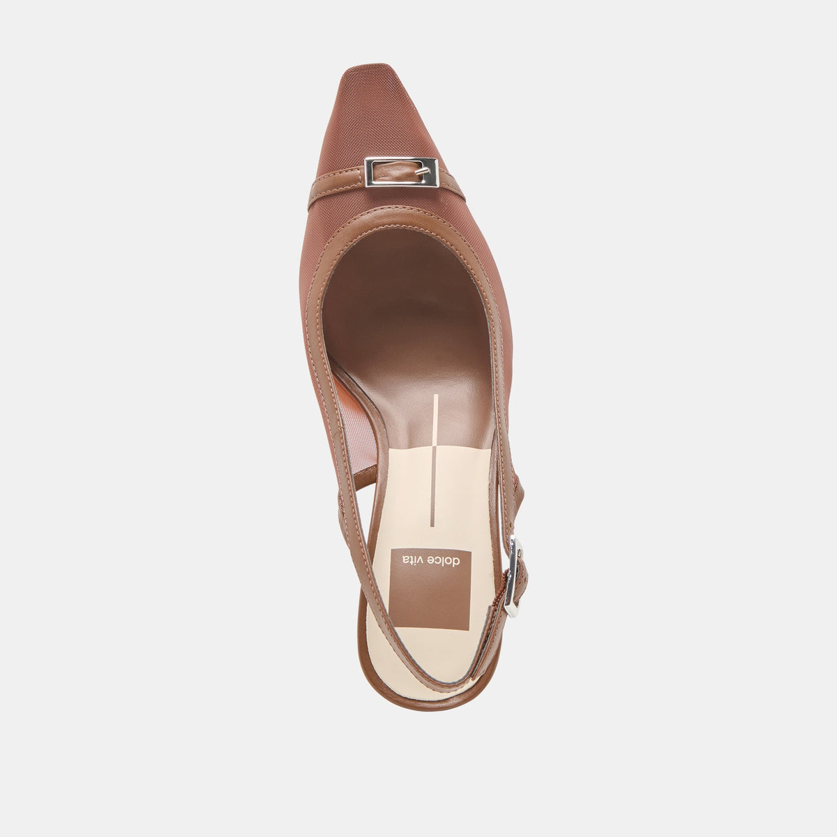 Dolce Vita SHOES Lorine Espresso Mesh Heels