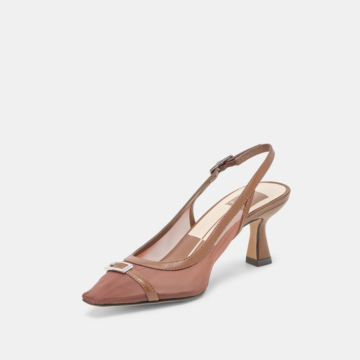 Dolce Vita SHOES Lorine Espresso Mesh Heels