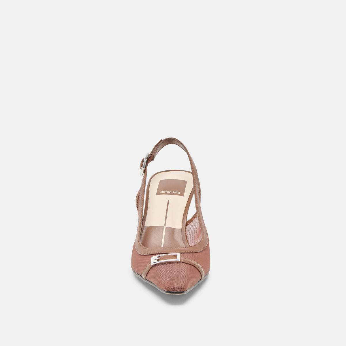 Dolce Vita SHOES Lorine Espresso Mesh Heels