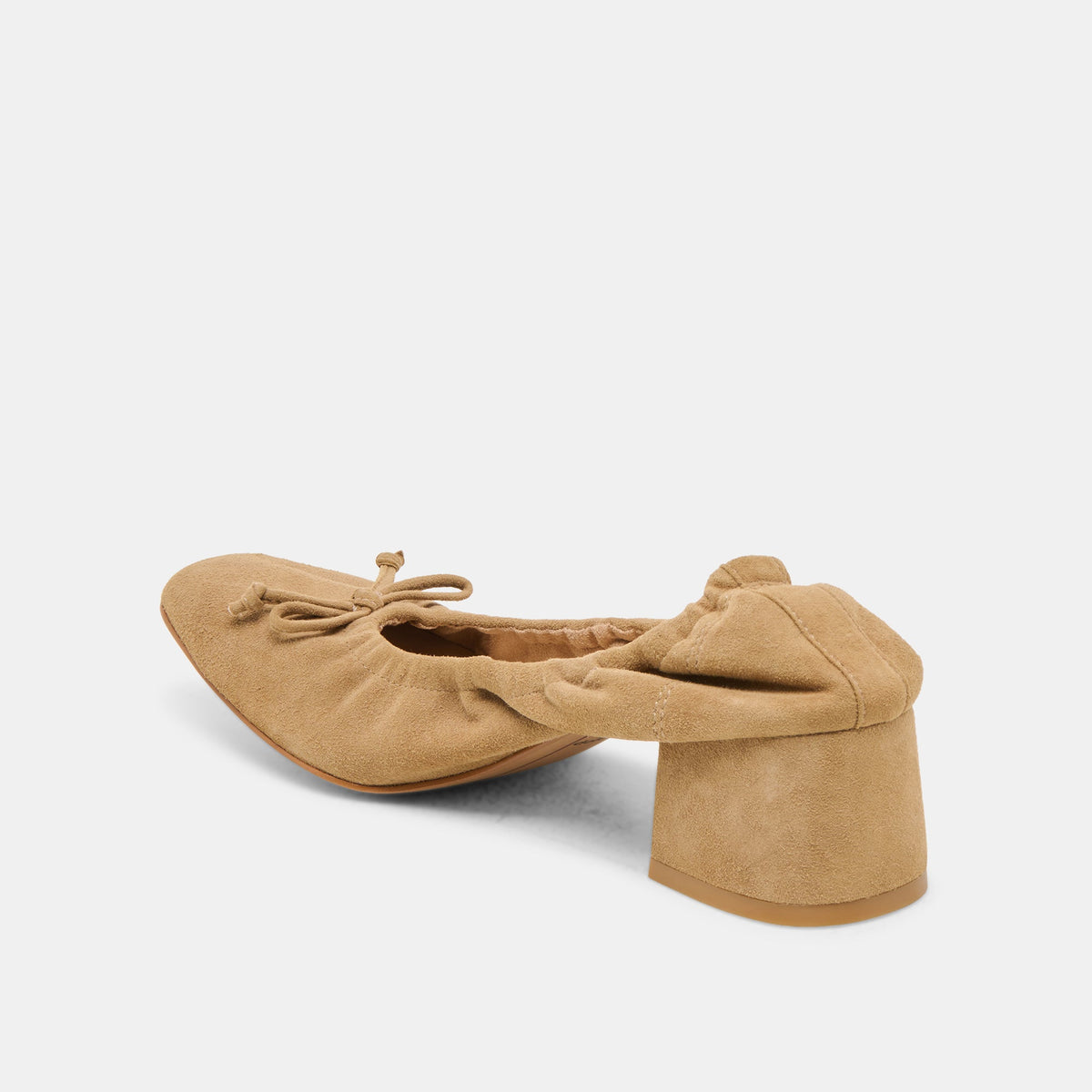 Dolce Vita SHOES Karmin Dk Taupe Suede Heels