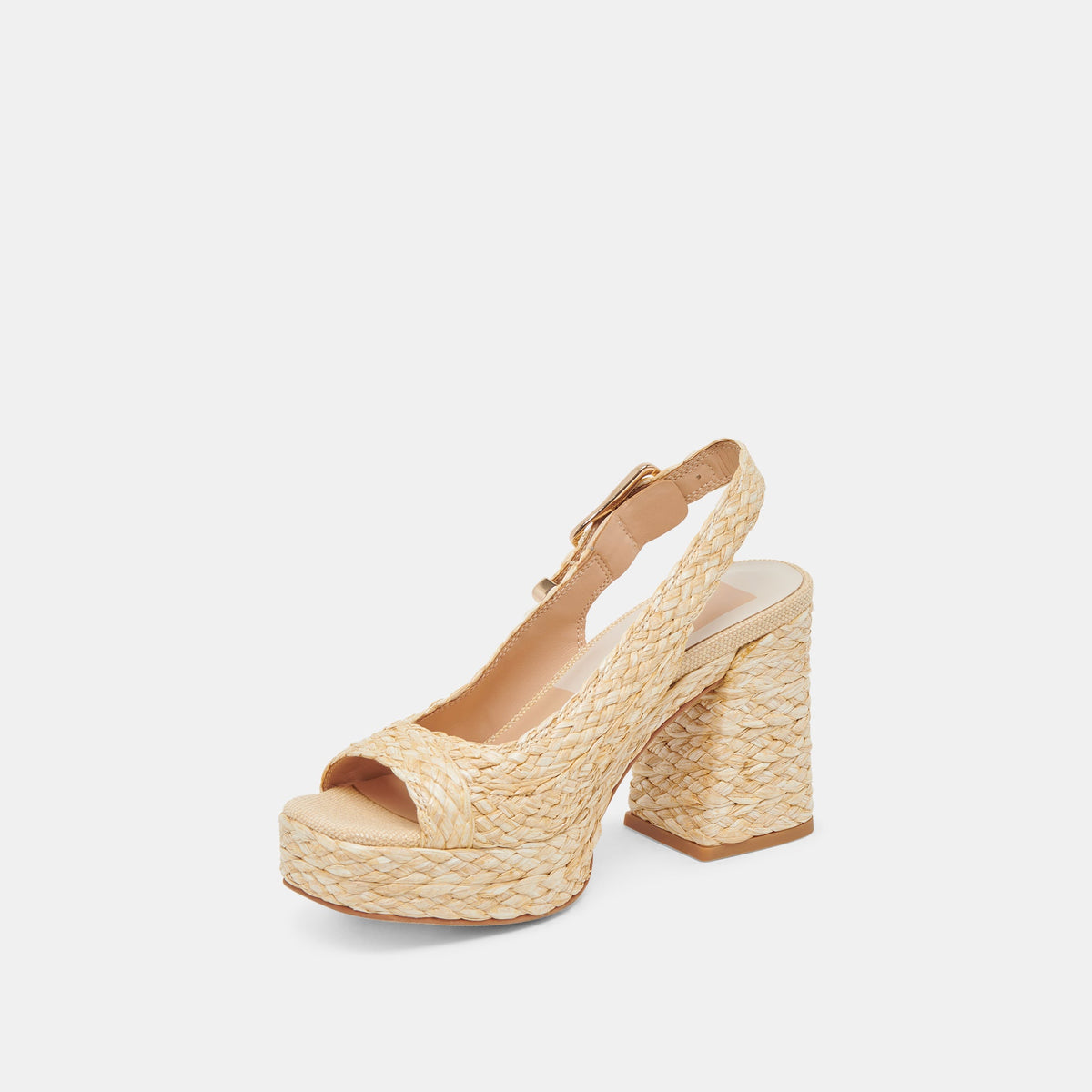 Dolce Vita SHOES FLORES HEELS NATURAL RAFFIA
 – Dolce Vita