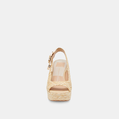 Dolce Vita SHOES FLORES HEELS NATURAL RAFFIA
 – Dolce Vita