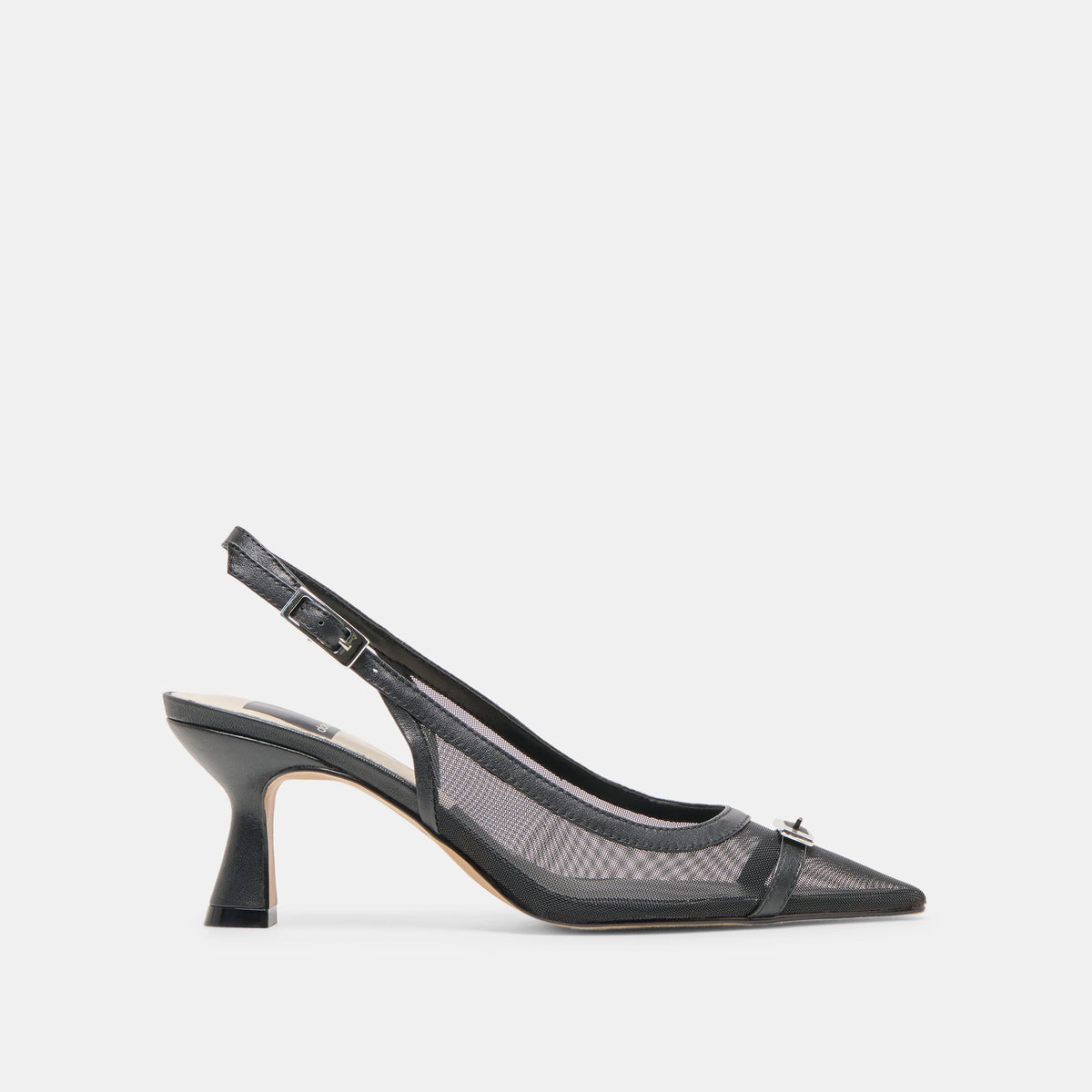Dolce Vita SHOES Lorine Onyx Mesh Heels
