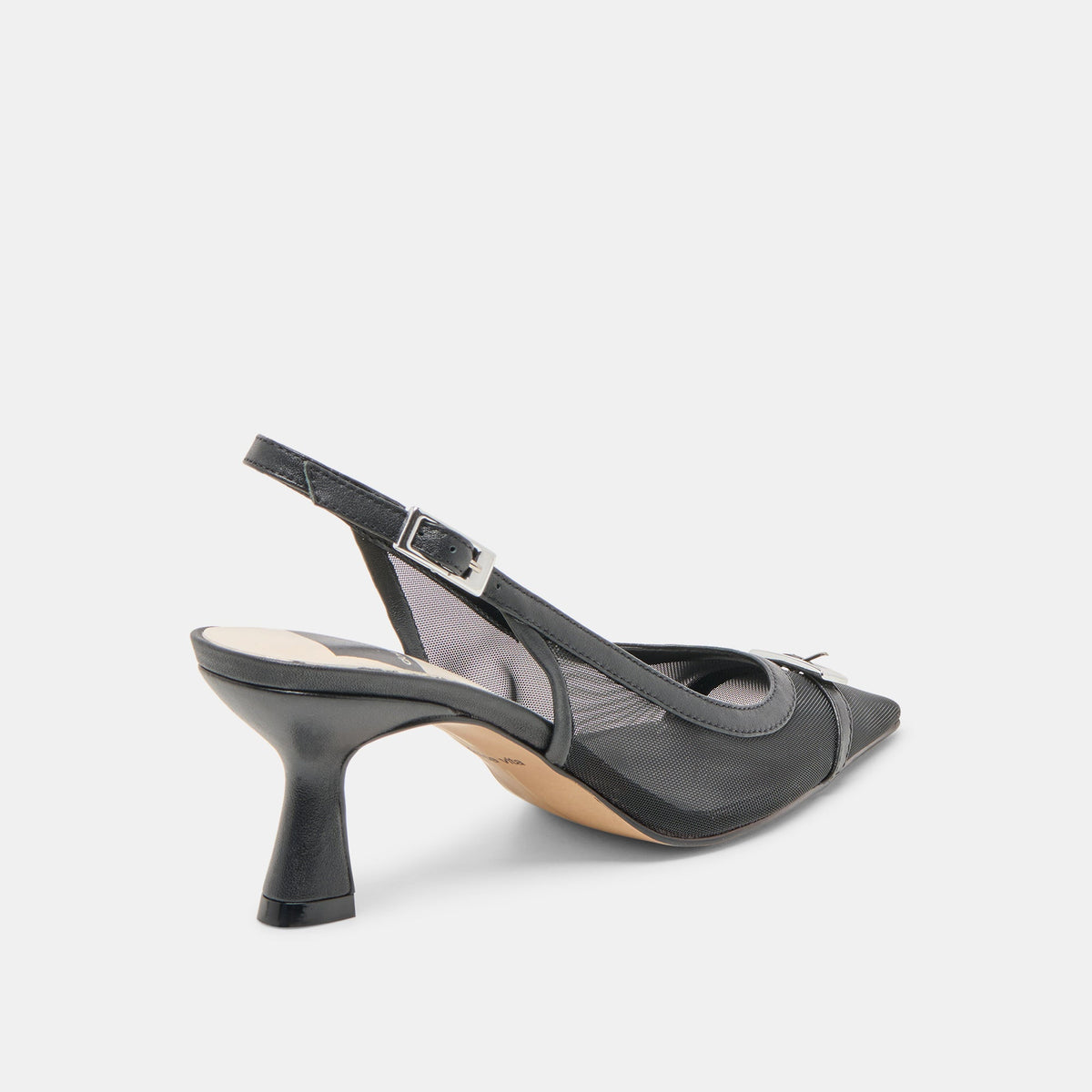 Dolce Vita SHOES Lorine Onyx Mesh Heels