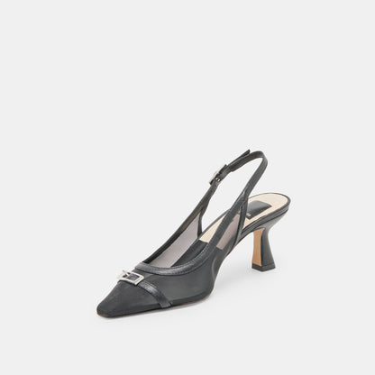 Dolce Vita SHOES Lorine Onyx Mesh Heels