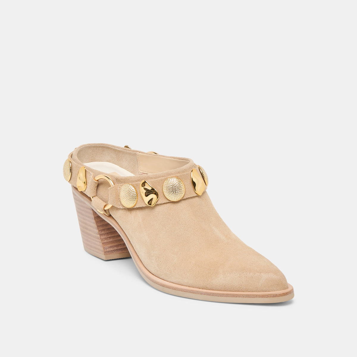 Dolce Vita SHOES Kanyon Dune Suede Heels