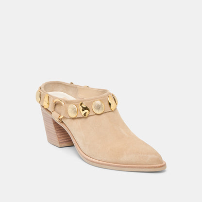 Dolce Vita SHOES Kanyon Dune Suede Heels