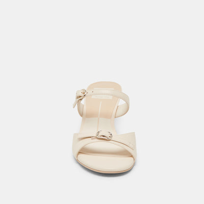 Dolce Vita SHOES LORALI HEELS CREME LEATHER
 – Dolce Vita