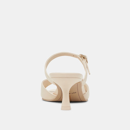 Dolce Vita SHOES LORALI HEELS CREME LEATHER
 – Dolce Vita