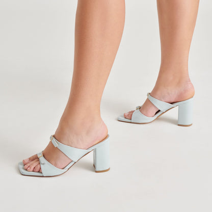 Dolce Vita SHOES SHANE HEELS ICE BLUE CRINKLE PATENT
 – Dolce Vita
