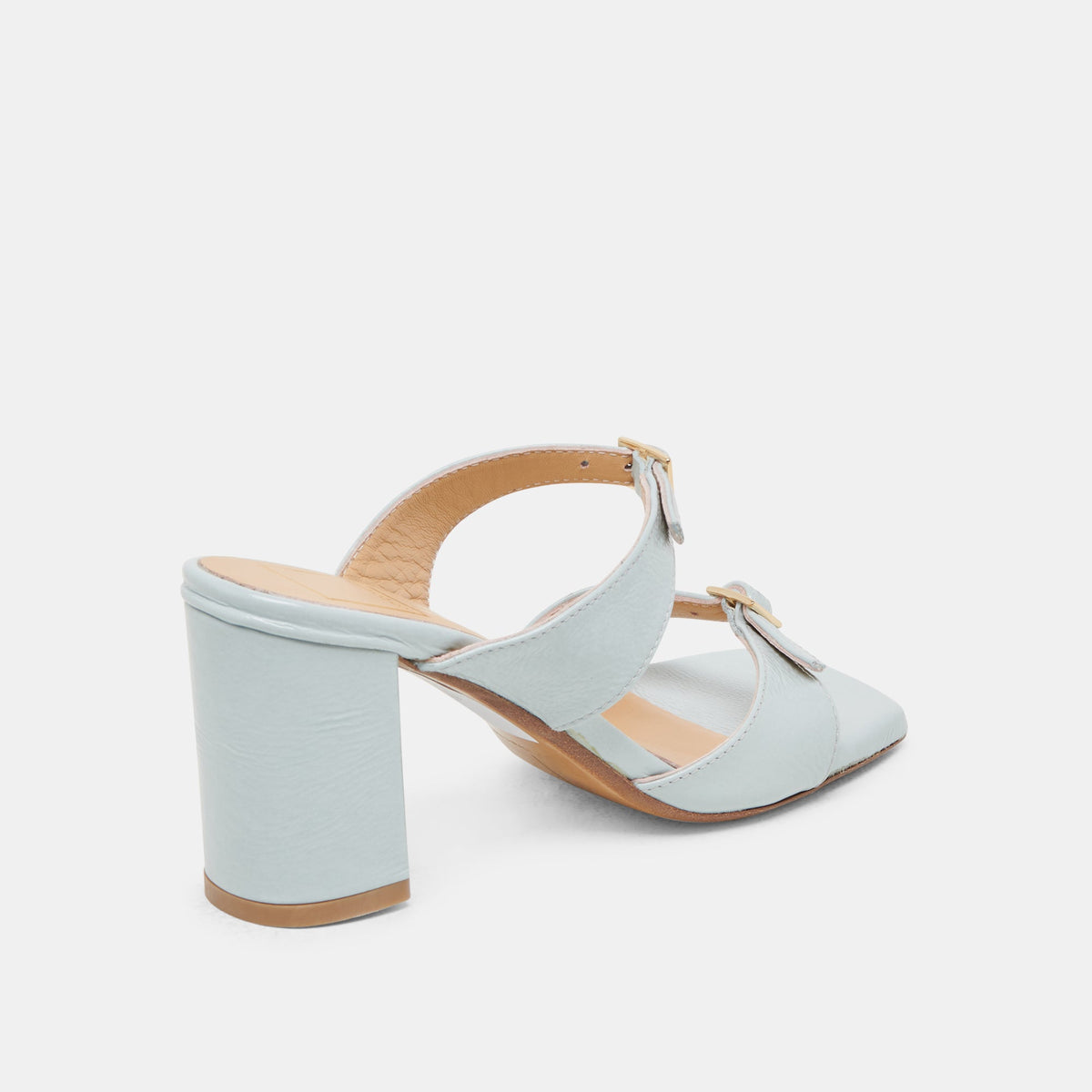 Dolce Vita SHOES SHANE HEELS ICE BLUE CRINKLE PATENT
 – Dolce Vita