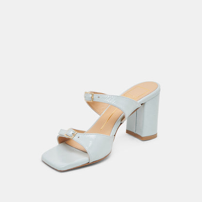 Dolce Vita SHOES SHANE HEELS ICE BLUE CRINKLE PATENT
 – Dolce Vita