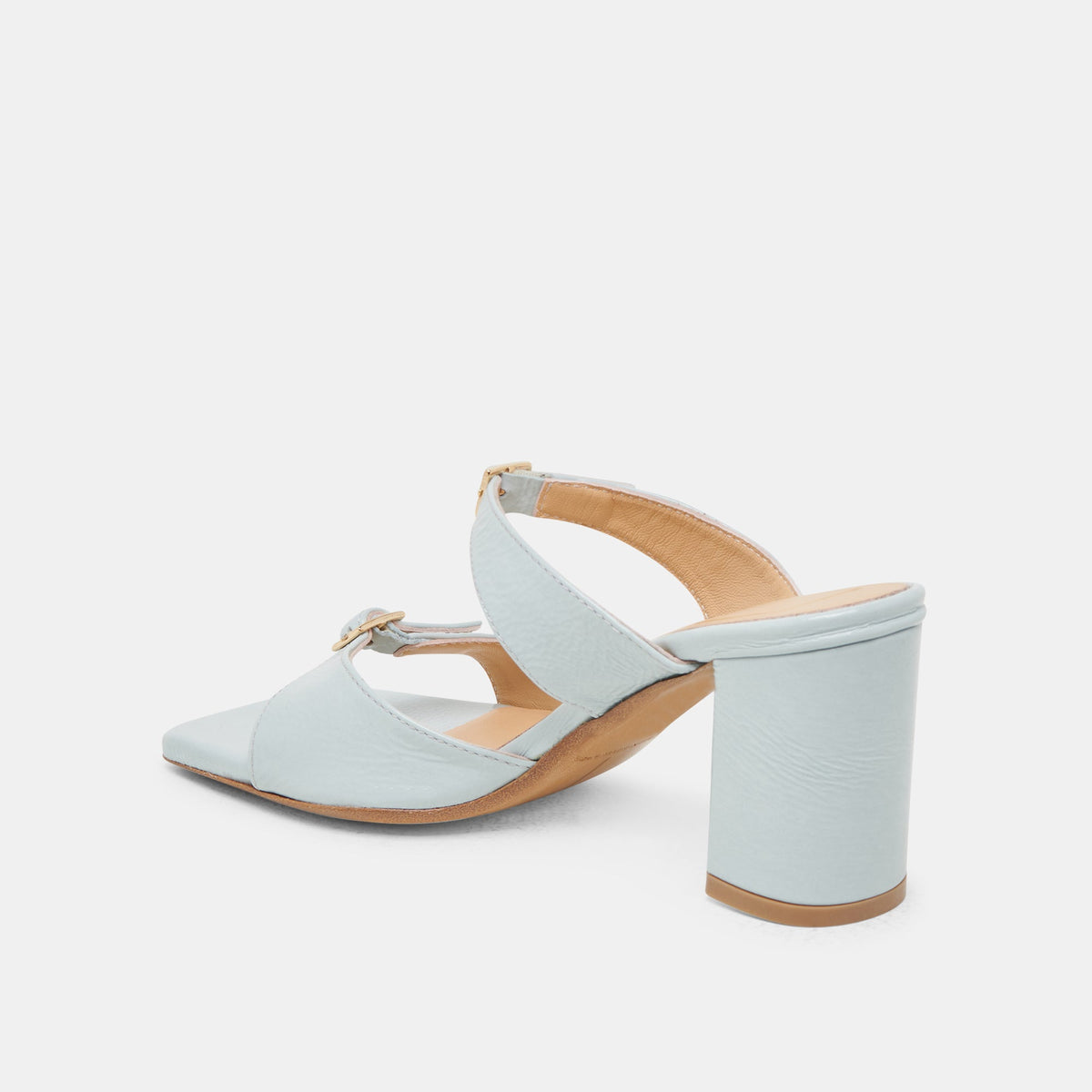 Dolce Vita SHOES SHANE HEELS ICE BLUE CRINKLE PATENT
 – Dolce Vita