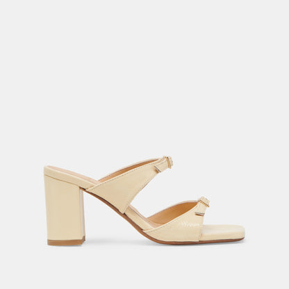 Dolce Vita SHOES SHANE HEELS LIGHT YELLOW CRINKLE PATENT
 – Dolce Vita
