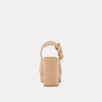 Dolce Vita SHOES FLORES HEELS BAMBOO SUEDE
 – Dolce Vita