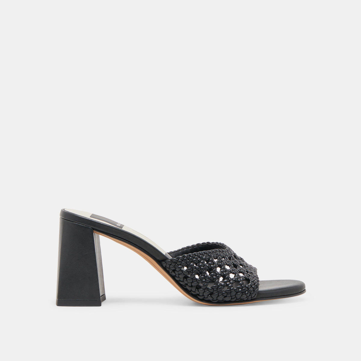 Dolce Vita SHOES MARGOE HEELS BLACK WOVEN STELLA
 – Dolce Vita