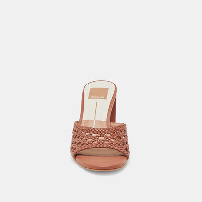 Dolce Vita SHOES MARGOE HEELS COGNAC WOVEN STELLA
 – Dolce Vita