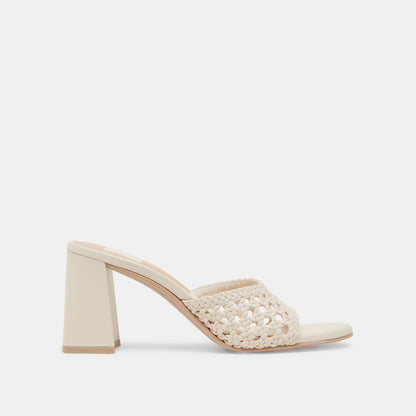 Dolce Vita SHOES MARGOE HEELS CREME WOVEN STELLA
 – Dolce Vita