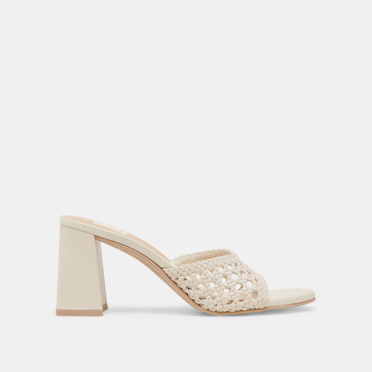 Dolce Vita SHOES MARGOE HEELS CREME WOVEN STELLA
 – Dolce Vita