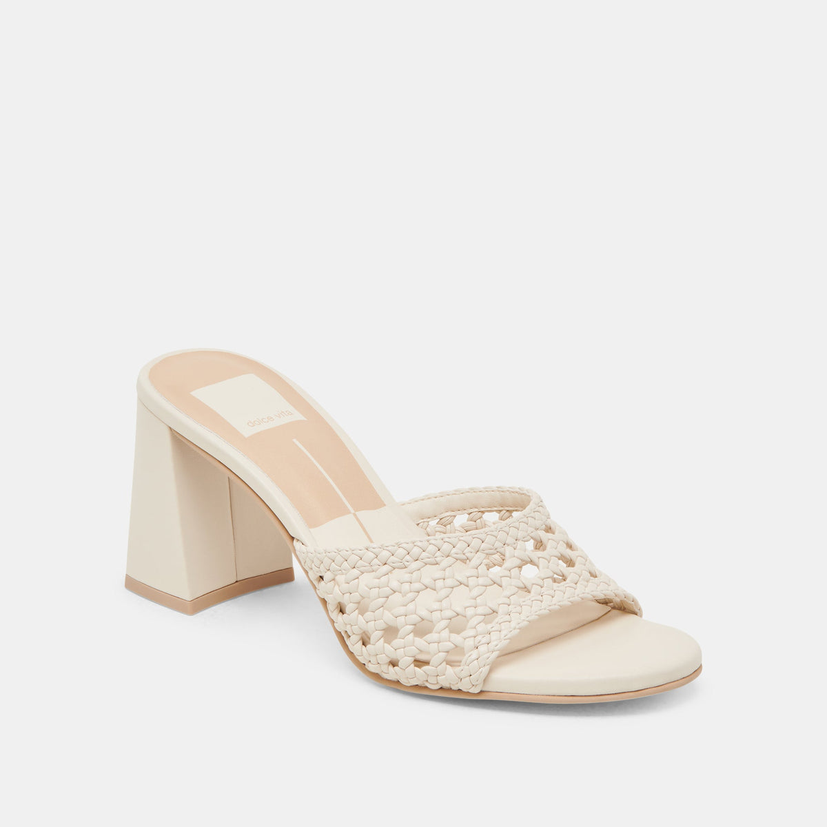 Dolce Vita SHOES MARGOE HEELS CREME WOVEN STELLA
 – Dolce Vita
