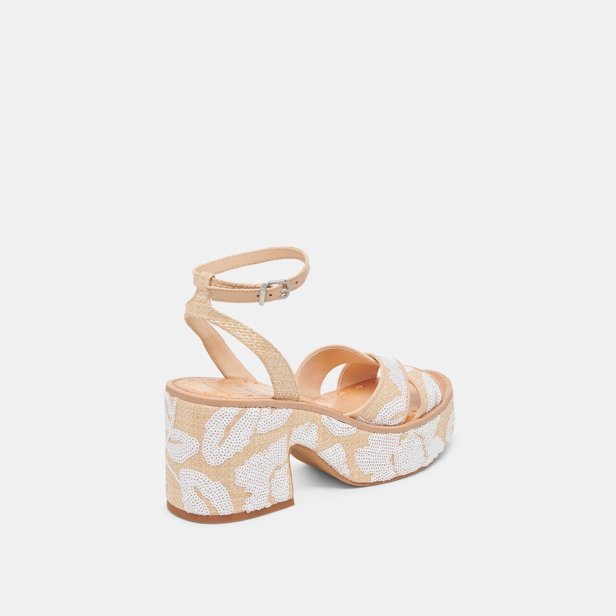 Dolce Vita SHOES ENIKO HEELS NATURAL MULTI FLORAL SEQUIN
 – Dolce Vita