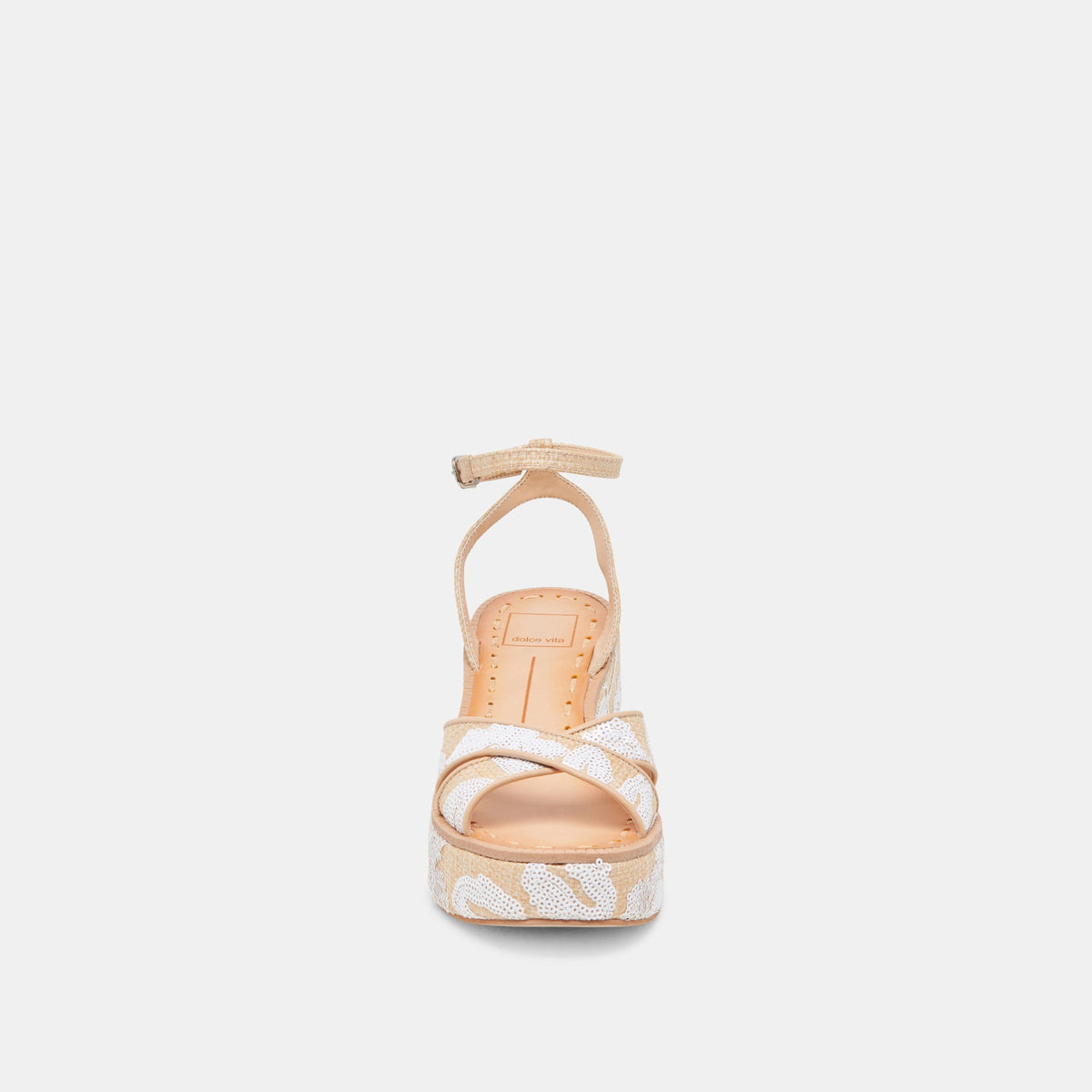Dolce Vita SHOES ENIKO HEELS NATURAL MULTI FLORAL SEQUIN
 – Dolce Vita