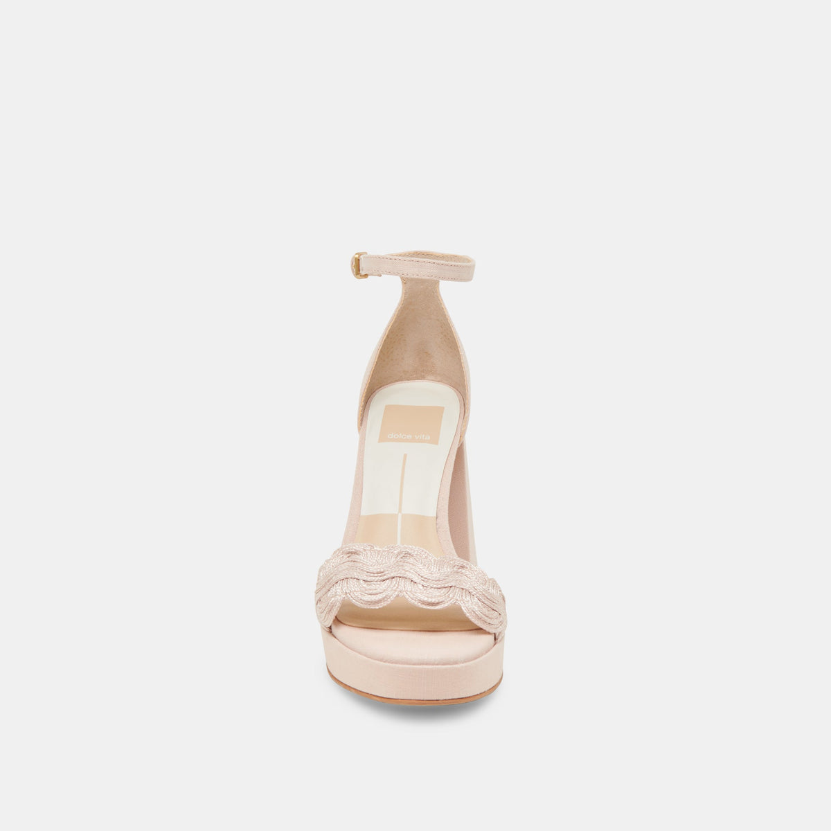 Dolce Vita SHOES PELTIN HEELS LIGHT PINK WOVEN RAFFIA
 – Dolce Vita