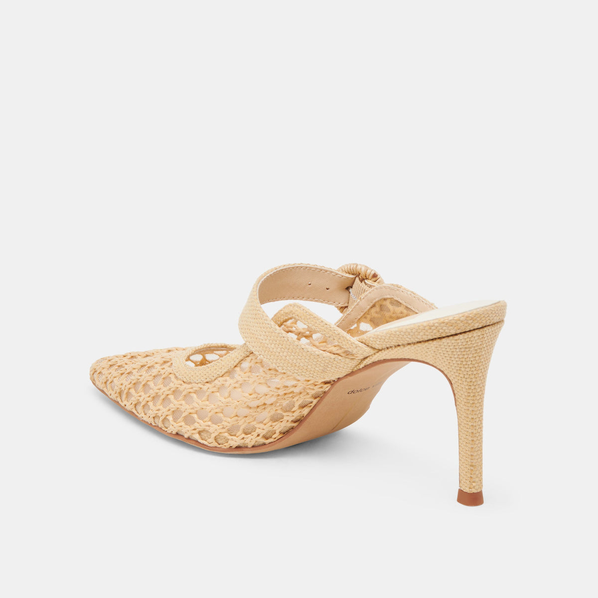 Dolce Vita SHOES KEEKEE HEELS LT NATURAL WOVEN RAFFIA
 – Dolce Vita
