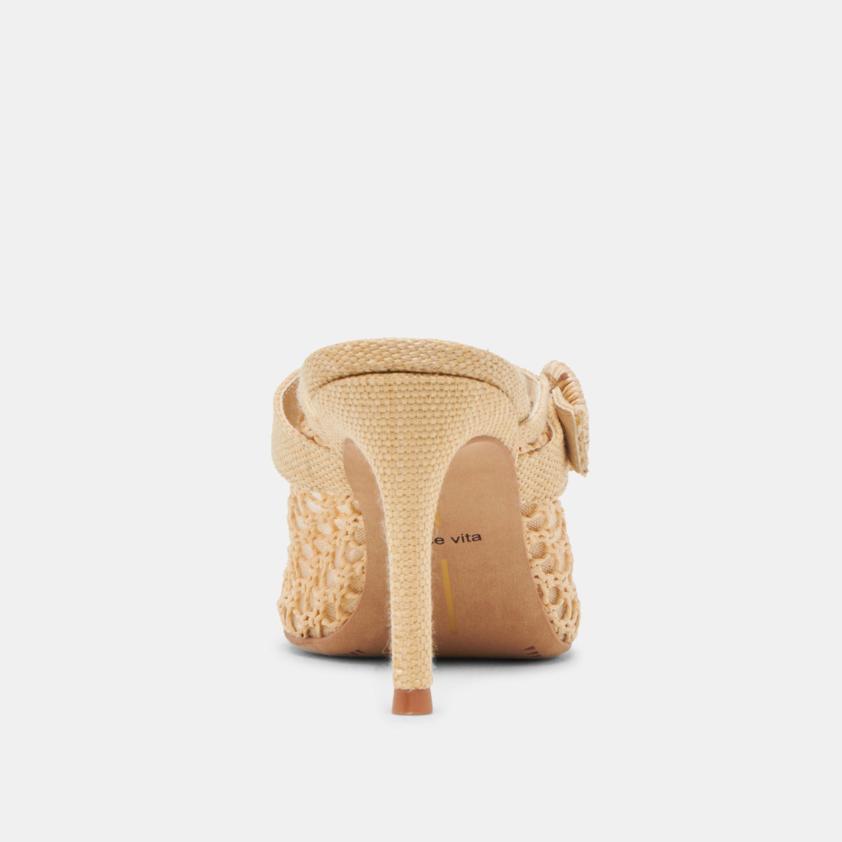 Dolce Vita SHOES KEEKEE HEELS LT NATURAL WOVEN RAFFIA
 – Dolce Vita