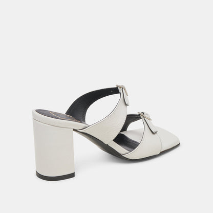 Dolce Vita SHOES SHANE HEELS OFF WHITE CRINKLE PATENT
 – Dolce Vita