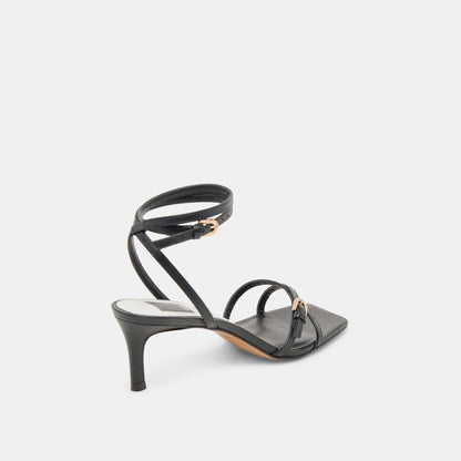 Dolce Vita SHOES BAMBY HEELS BLACK LEATHER
 – Dolce Vita