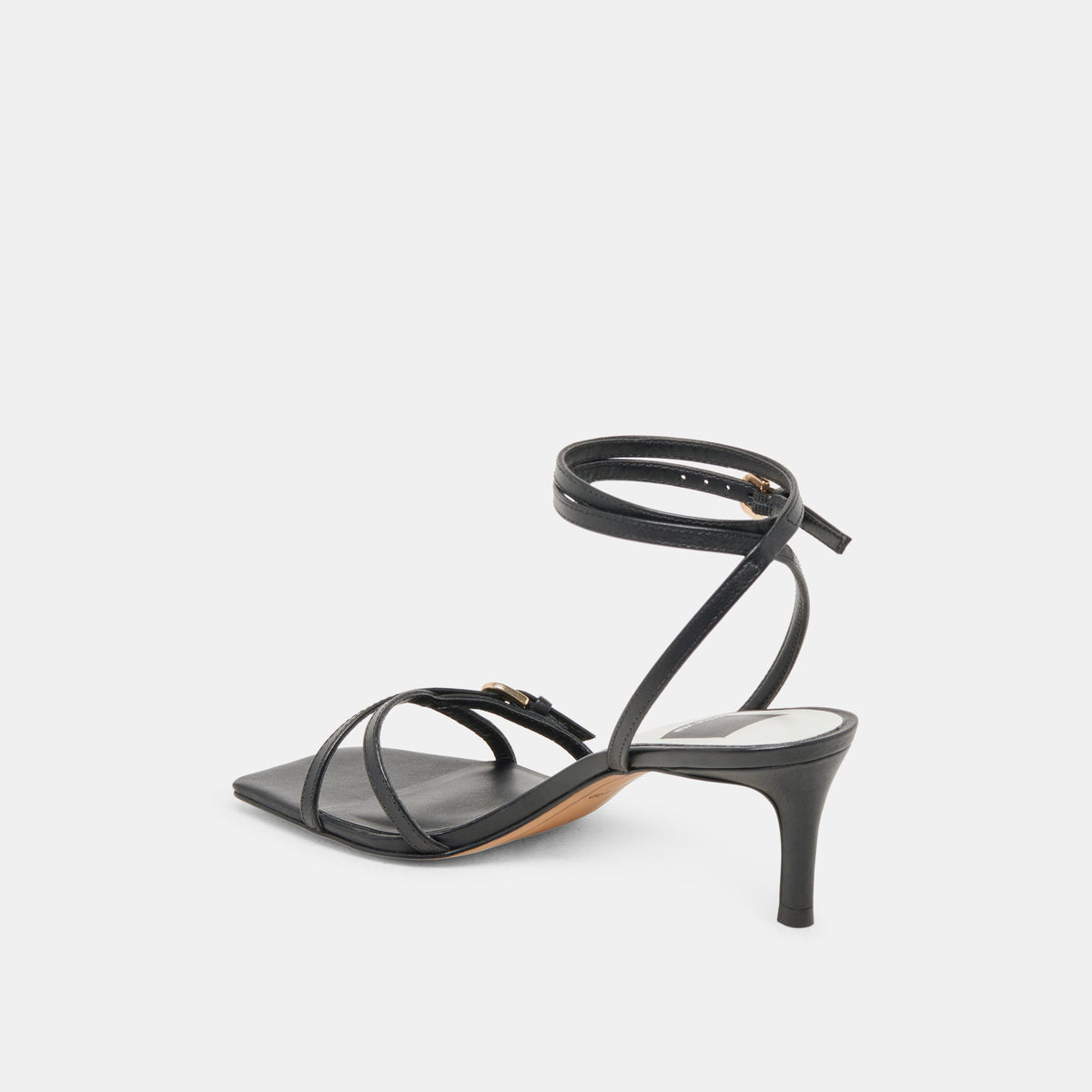 Dolce Vita SHOES BAMBY HEELS BLACK LEATHER
 – Dolce Vita