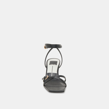 Dolce Vita SHOES BAMBY HEELS BLACK LEATHER
 – Dolce Vita