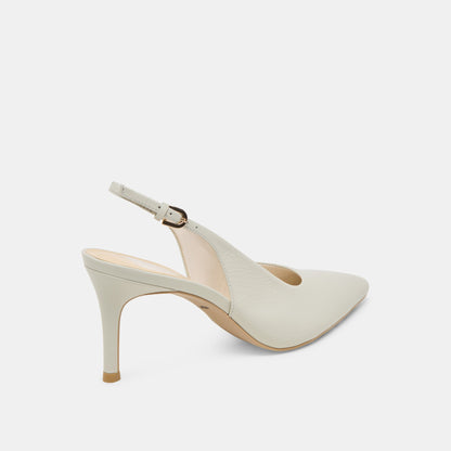 Dolce Vita SHOES ELASI HEELS LIGHT SAGE LEATHER
 – Dolce Vita