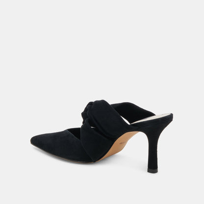 Dolce Vita SHOES KELSY HEELS ONYX SUEDE
 – Dolce Vita