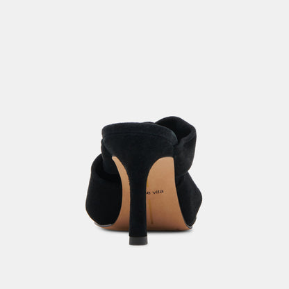 Dolce Vita SHOES KELSY HEELS ONYX SUEDE
 – Dolce Vita