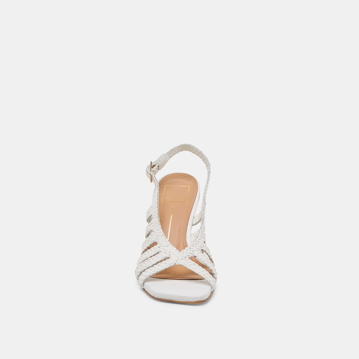 Dolce Vita SHOES SICILY HEELS WHITE WOVEN LEATHER
 – Dolce Vita
