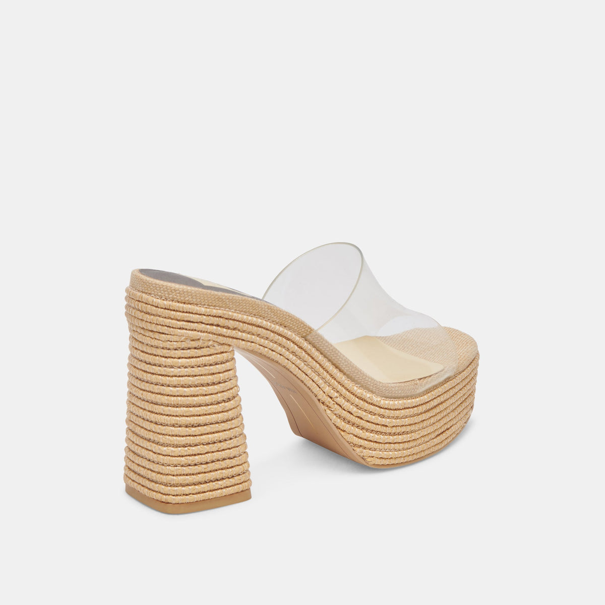 Dolce Vita SHOES LICHIA HEELS NATURAL VINYL
 – Dolce Vita