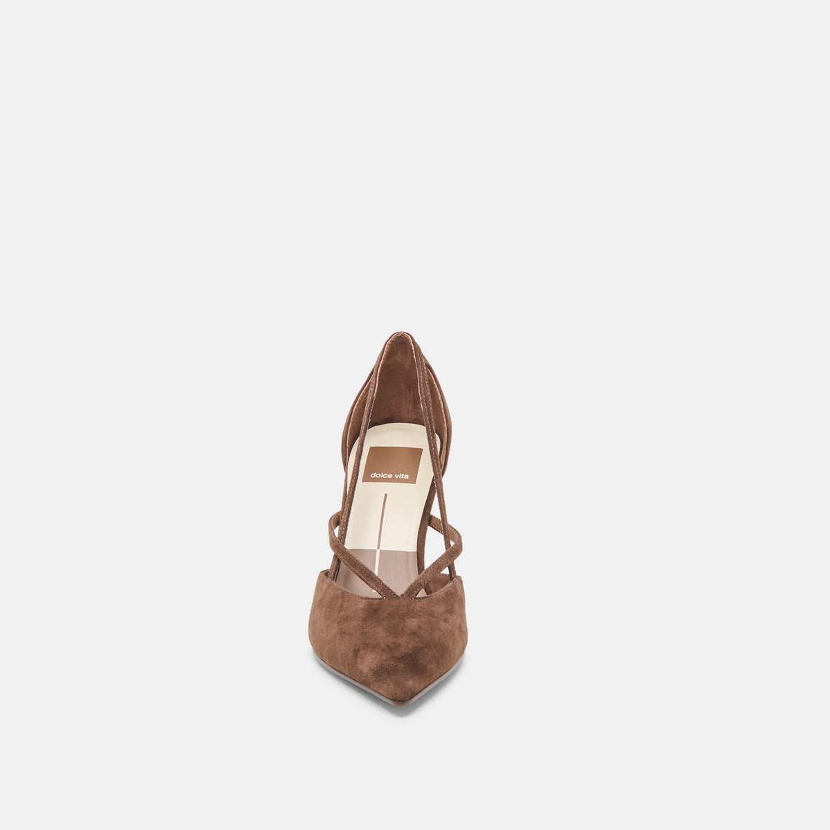 Dolce Vita SHOES Kaine Dk Brown Suede Heels